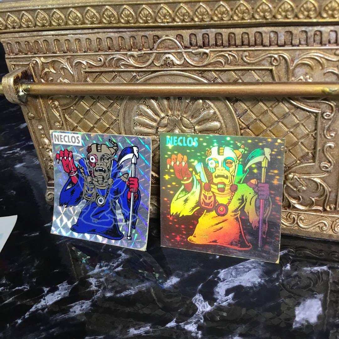 ネクロスの要塞 ホログラム キラ シール まとめ 14枚 ROEN joy