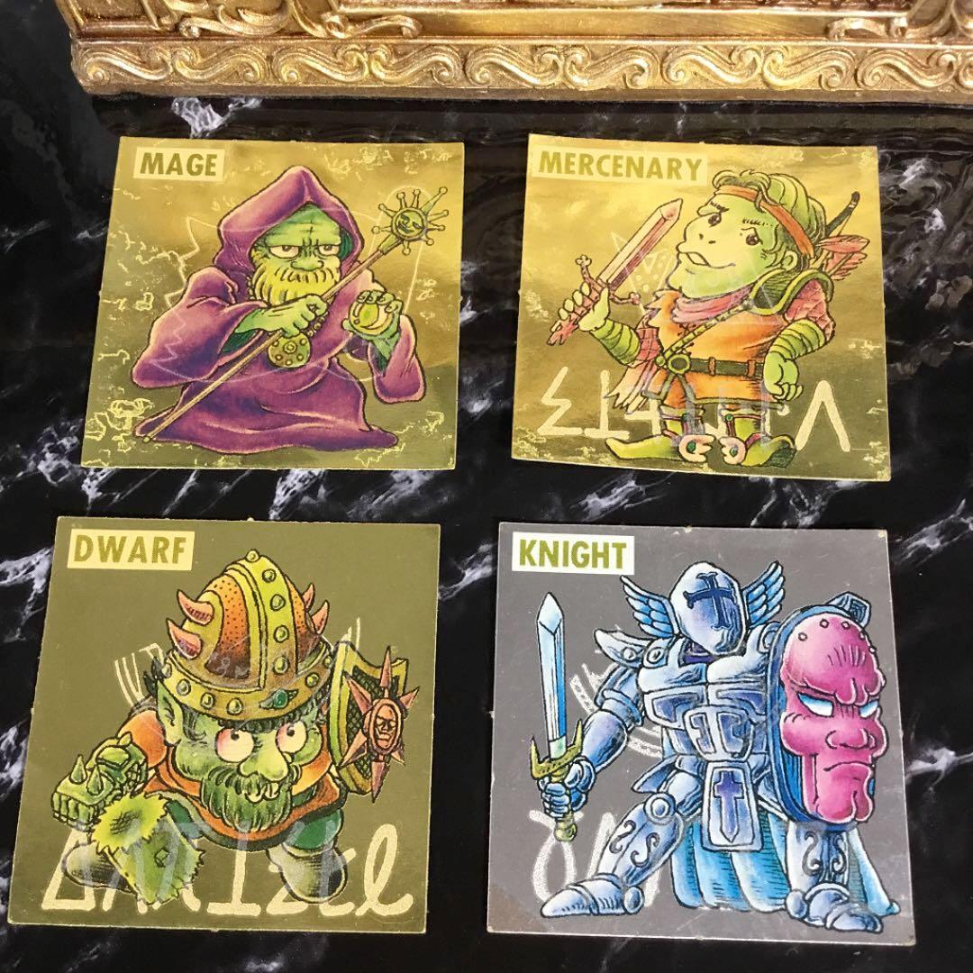 ネクロスの要塞 ホログラム キラ シール まとめ 14枚 ROEN joy