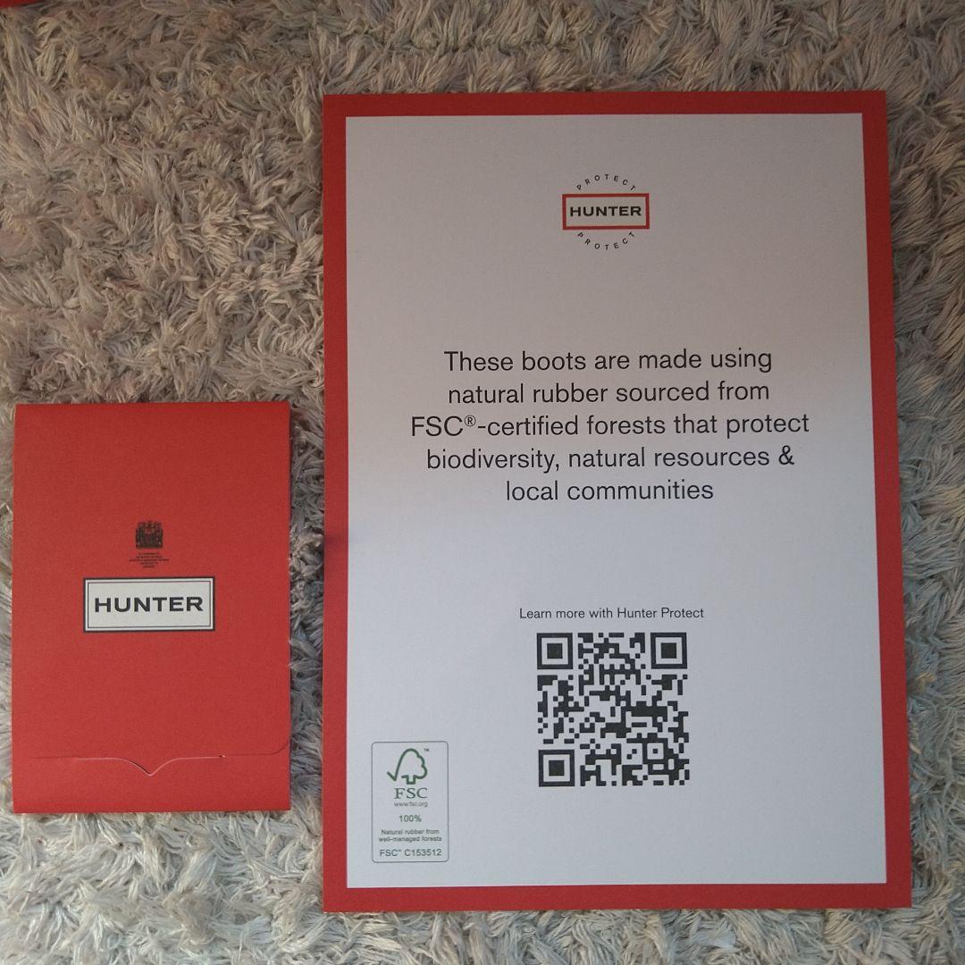 HUNTER W ORG TALL EXAG BKL ブラック 6UK 25cm - メルカリ