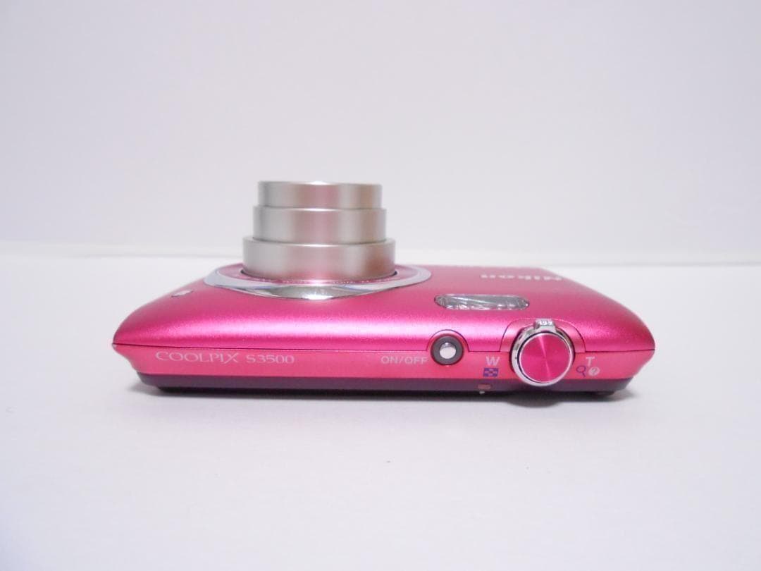 お値下げ歓迎・美品】 ニコン Nikon COOLPIX S3500 ピンク
