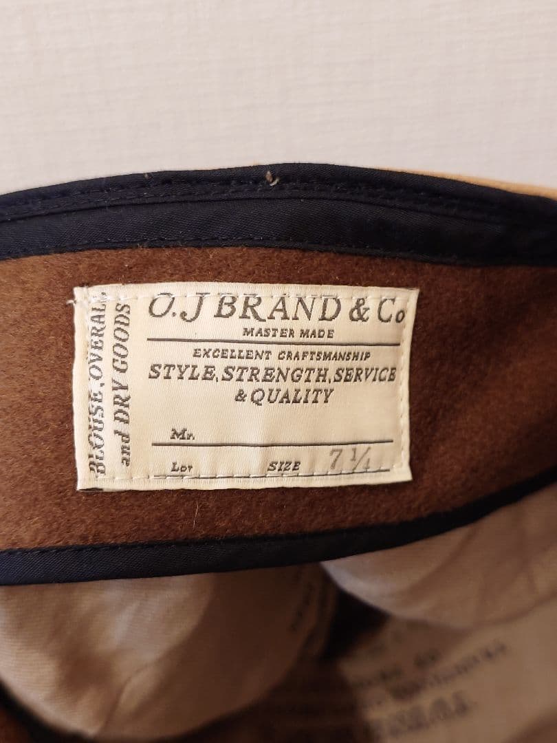 未使用 oldjoe レザー キャスケット - メルカリ