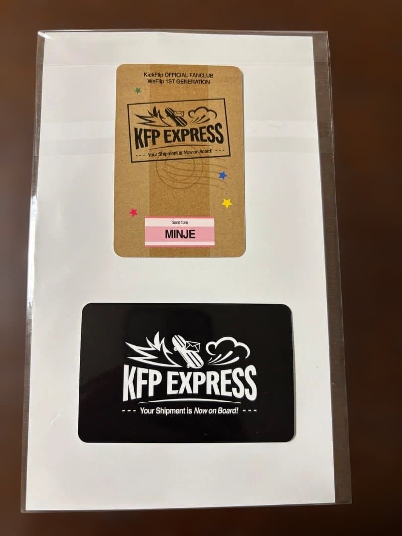 Kickflip 本国FC 封入トレカ・シール ミンジェ MINJE - メルカリ