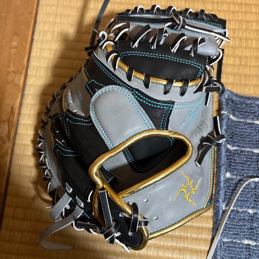 要ミット　軟式用キャッチャーミット 限定カラーKANAME 型付け無料】要 KANAME 軟式キャッチャーミット 限定カラー 要ミット