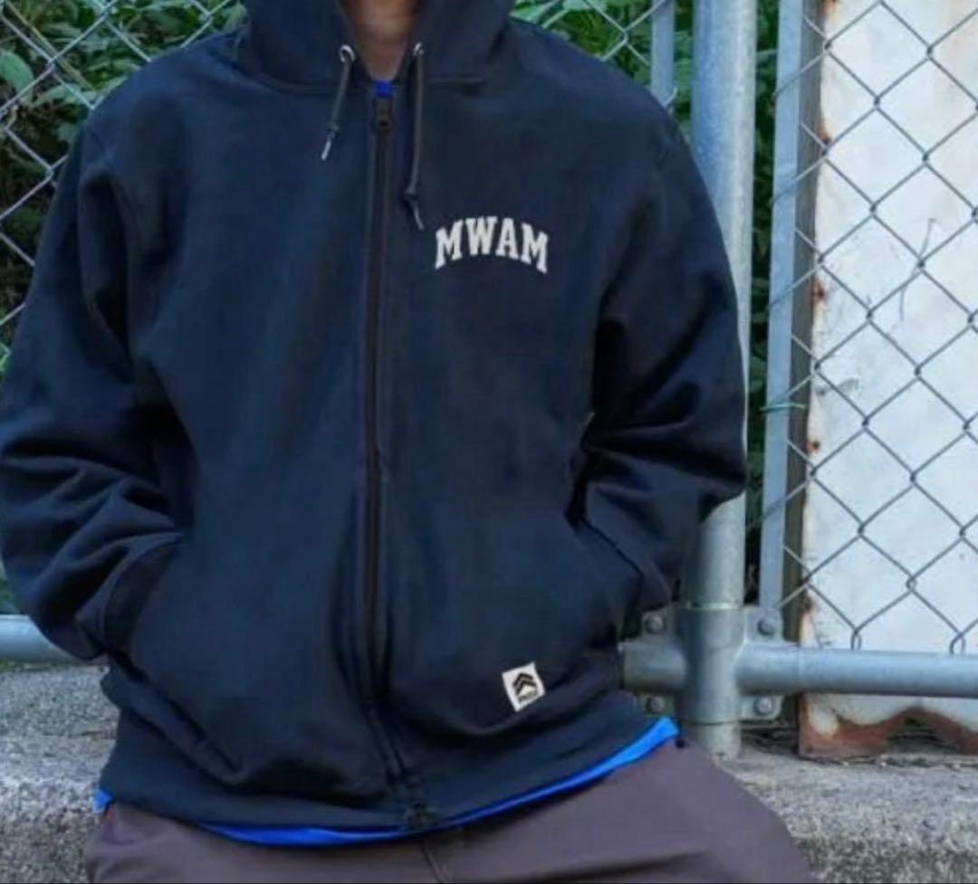 新品】マンウィズ MWAM PNCK×MWAM フーディー(パーカー) M - メルカリ
