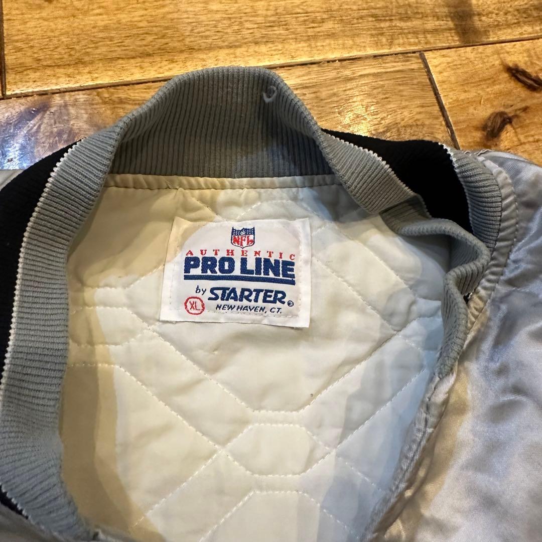 vintage Los Angeles raiders Starter シルバー - メルカリ