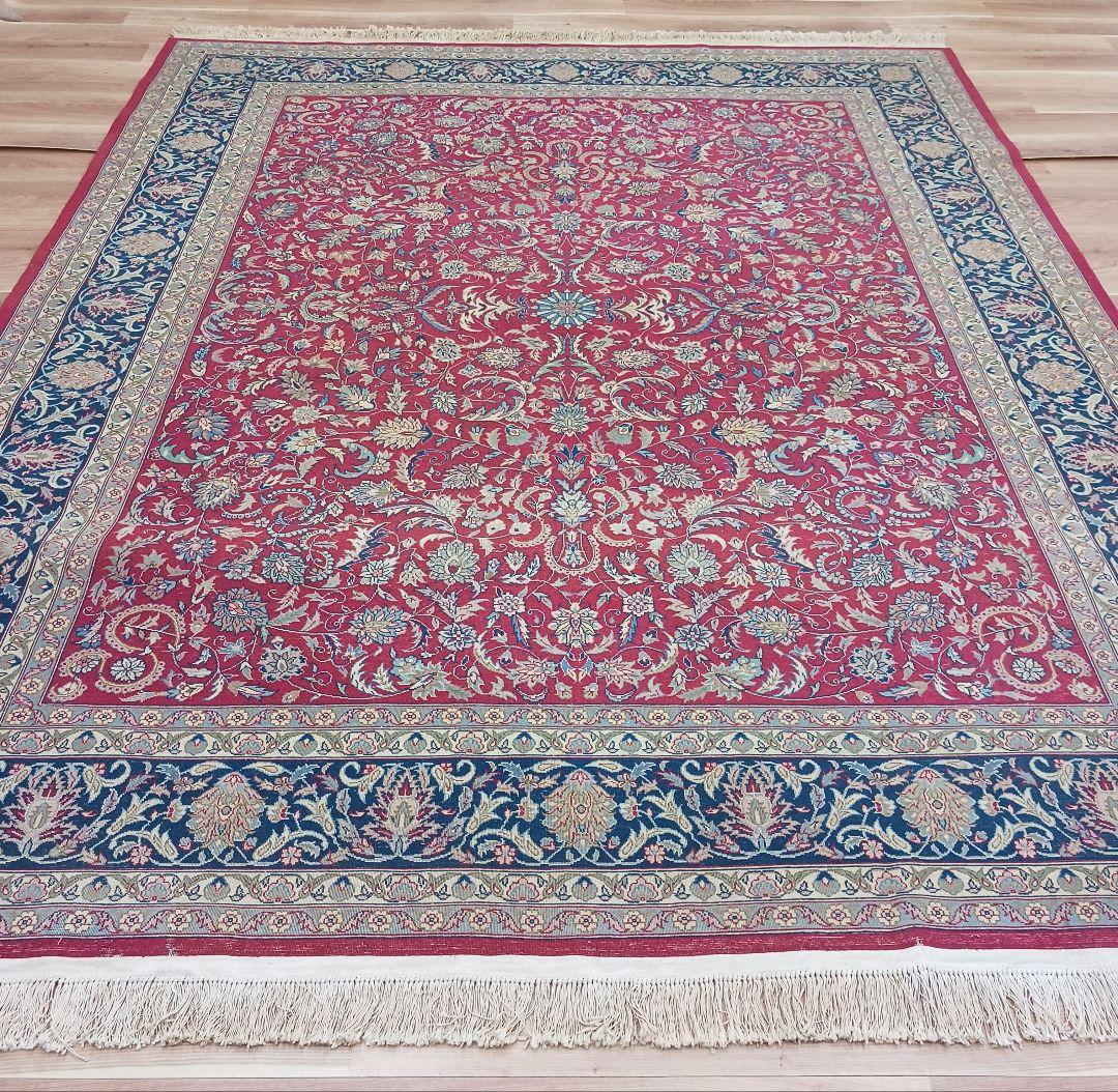 専用Y3068 ペルシャ絨毯 特大判 308×245㎝ ウール 手織り - restru.cloud