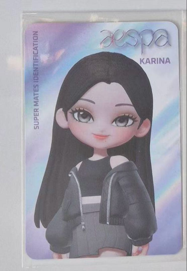 aespa supermates 抽選特典 30枚限定 トレカ カリナ① - メルカリ