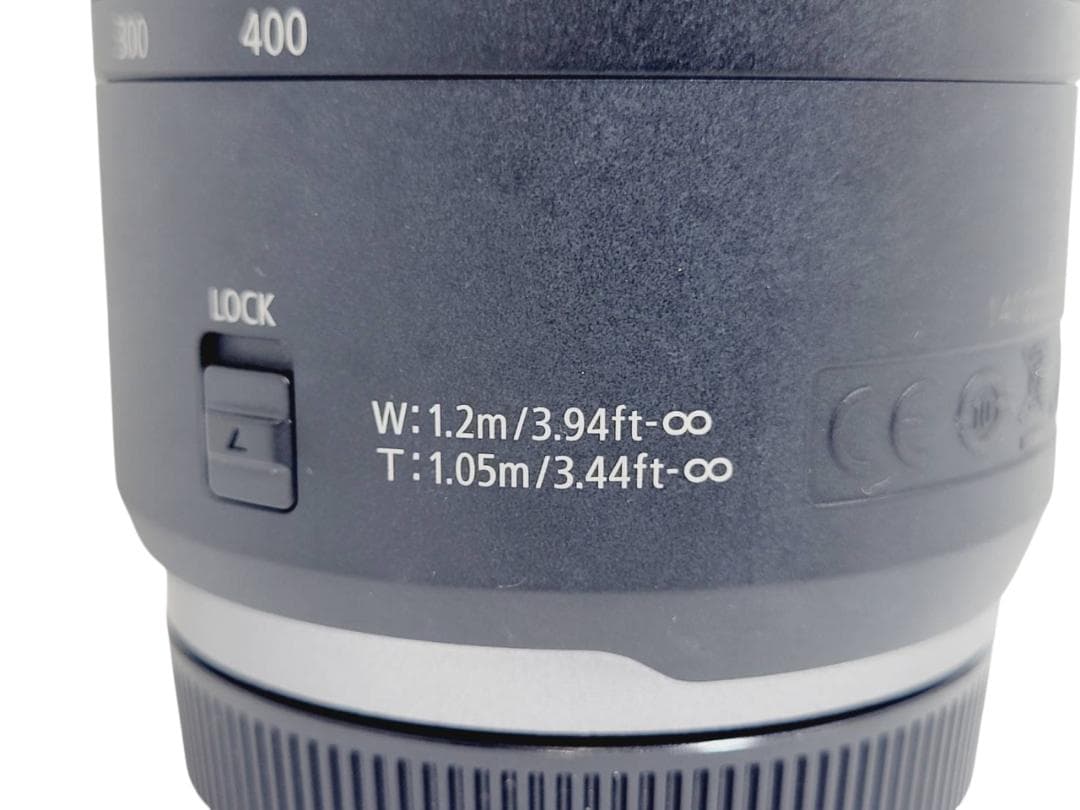 キャノン RF100-400mm F5.6-8 IS USM 超望遠ズームレンズ
