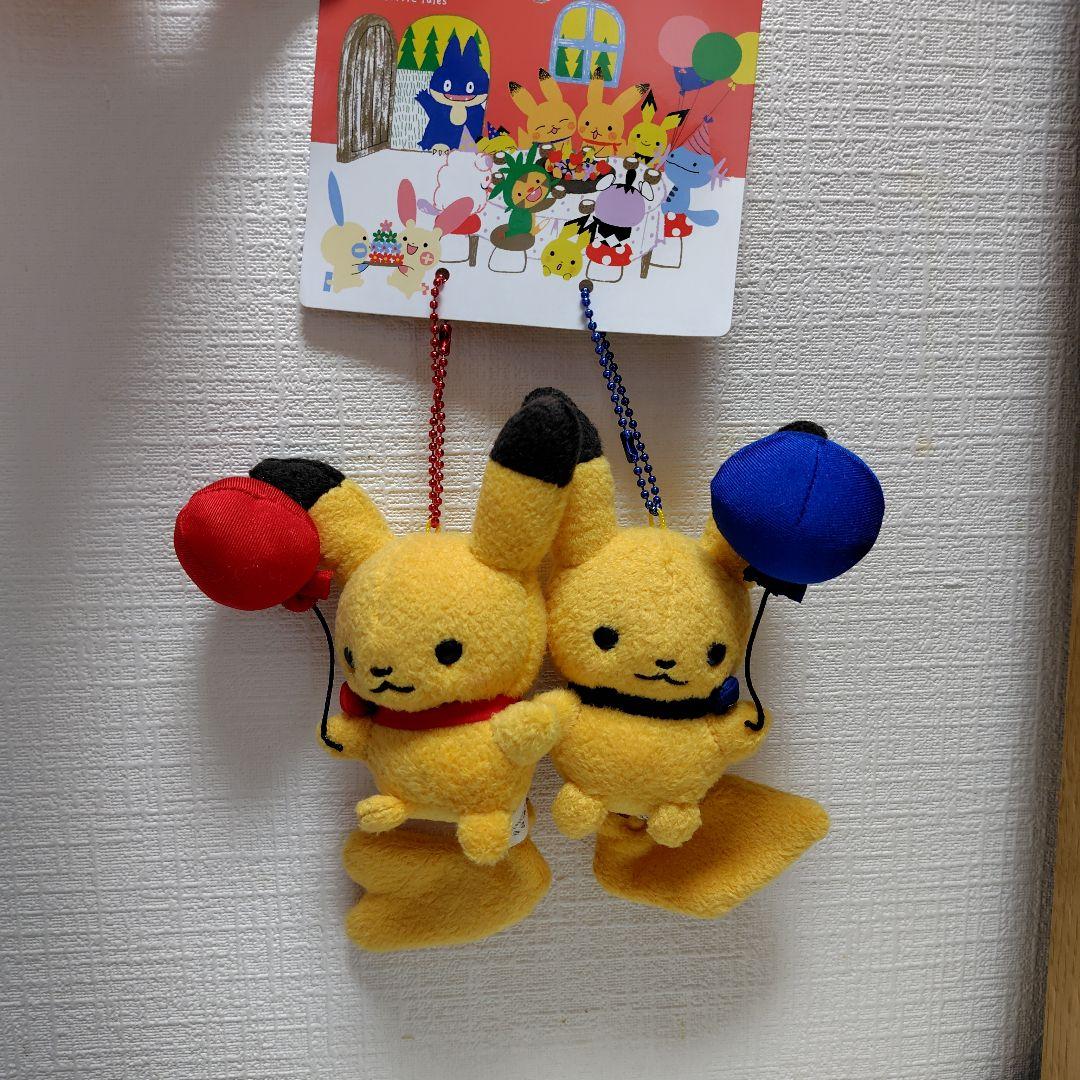 ポケットモンスター ピカチュウ ペア マスコット little tales Amazon.co.jp: ポケモンセンターオリジナル ピカチュウペアマスコット