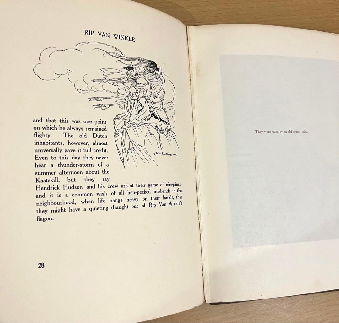 N o.335 希少 アンティーク 洋書 古書 アーサー·ラッカム - メルカリ