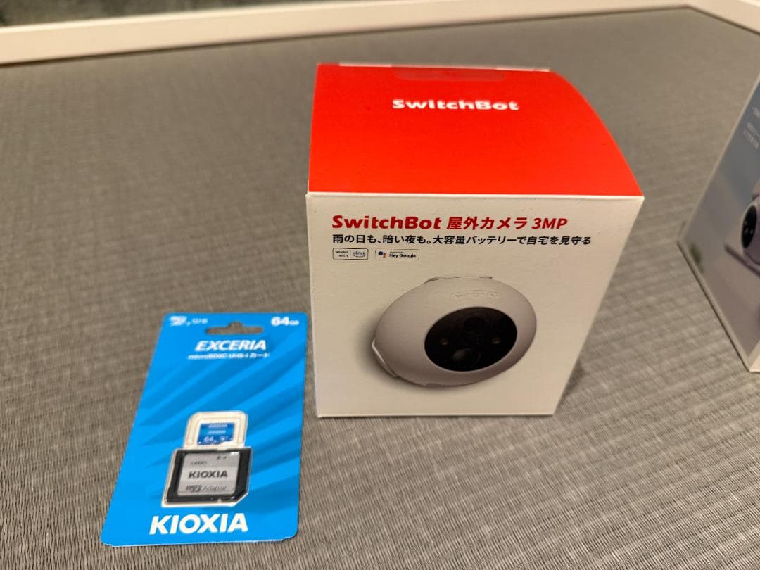 SwitchBot 屋外カメラ 3MP + 64GB microSD 新品未開封 SwitchBot 屋外カメラ3MP – SwitchBot (スイッチボット)