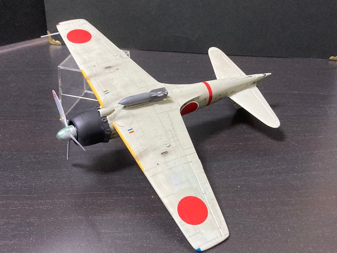 1/48 タミヤ 零戦32型 戦闘爆撃機 完成品ジャンク - メルカリ