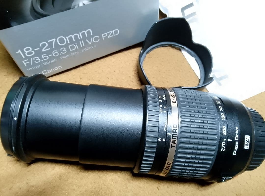 レンズ(ズーム) TAMRON 18-270mm F/3.5-6.3 Di II VC PZD
