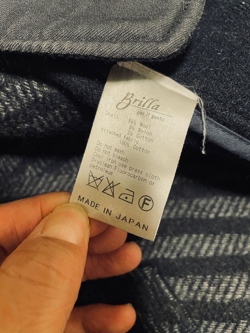 定価11万 超希少でオシャレ beams f ダズル迷彩ダッフルコート XS