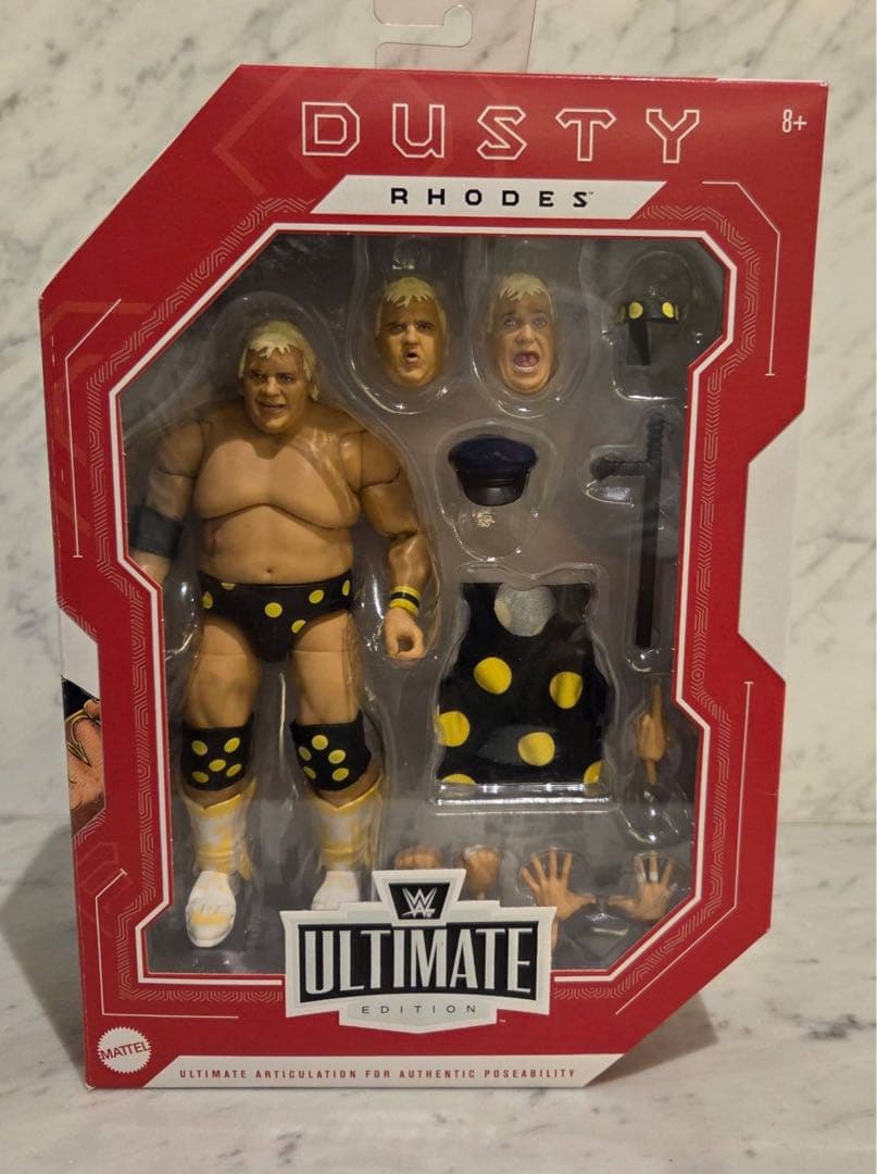 WWE マテル ダスティ ローデス プロレス フィギュア ダスティ・ローデス – 闘道館