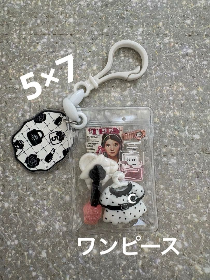 ガチャ詰めポーチ風ღキャンディバックキーホルダーღパーツまとめ売り