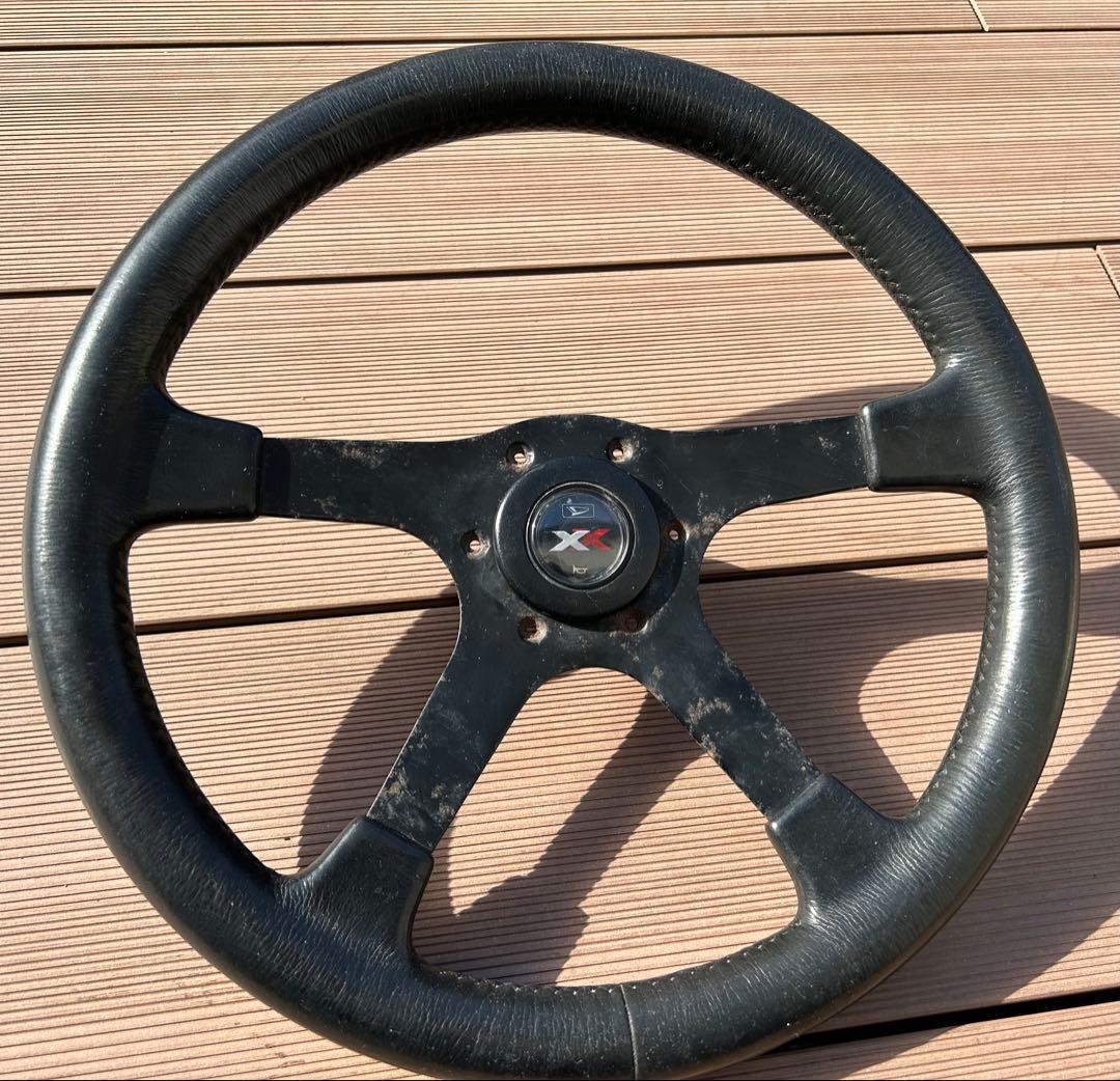 S82VアトレーターボXX ダイハツ純正ステアリングハンドル ミラ旧車昭和