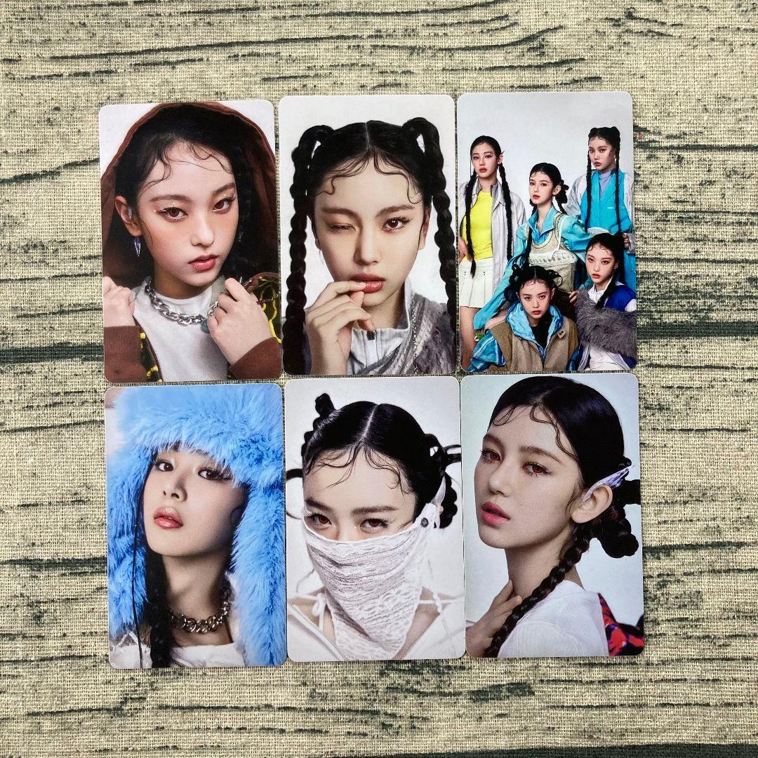 newjeans complexcon ニュージーンズ 香港限定 トレカ 6枚 NJZ newjeans complexcon 香港限定 トレカ6枚 NewJeans complexcon