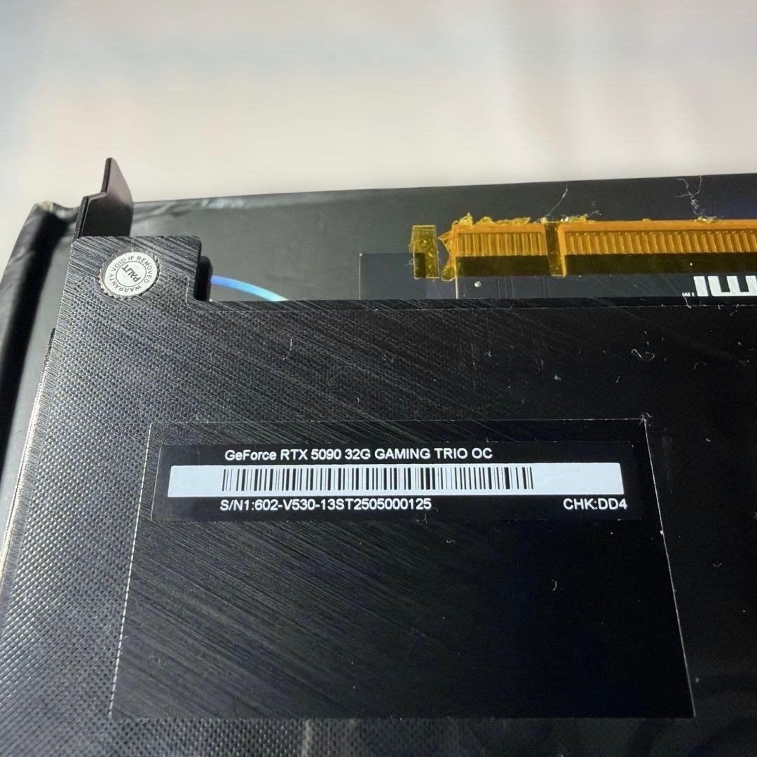 GeForce RTX 5090 GAMING TRIO 32GB ジャンク - メルカリ