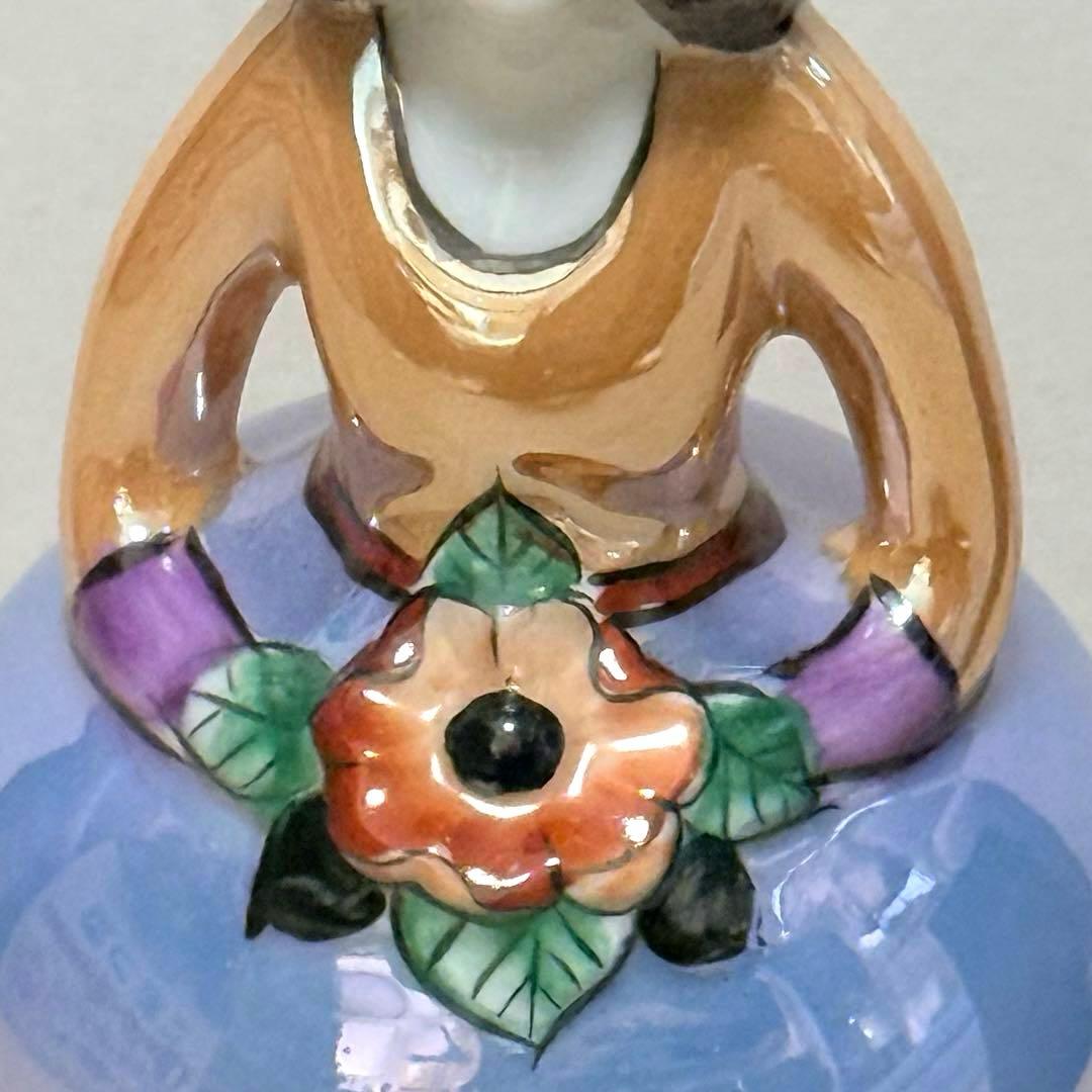 極美品 オールドノリタケ デコレディ シェーカー 大正ロマン 丸栄