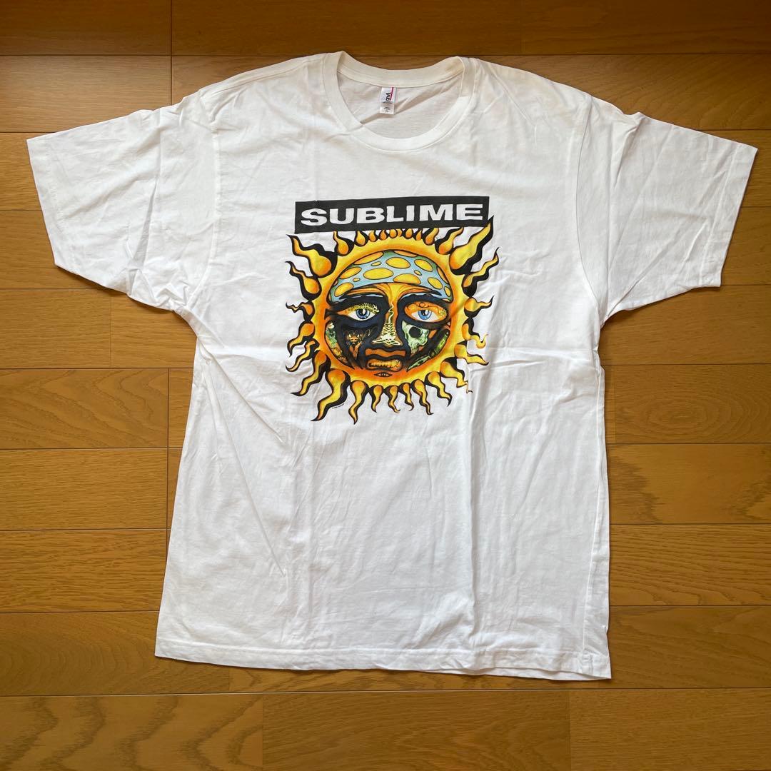 Sublime サンデザイン Tシャツ 2008年製 Sublime Blue Tie-Dye 40oz of Freedom Sun Logo 90s Music Rock T