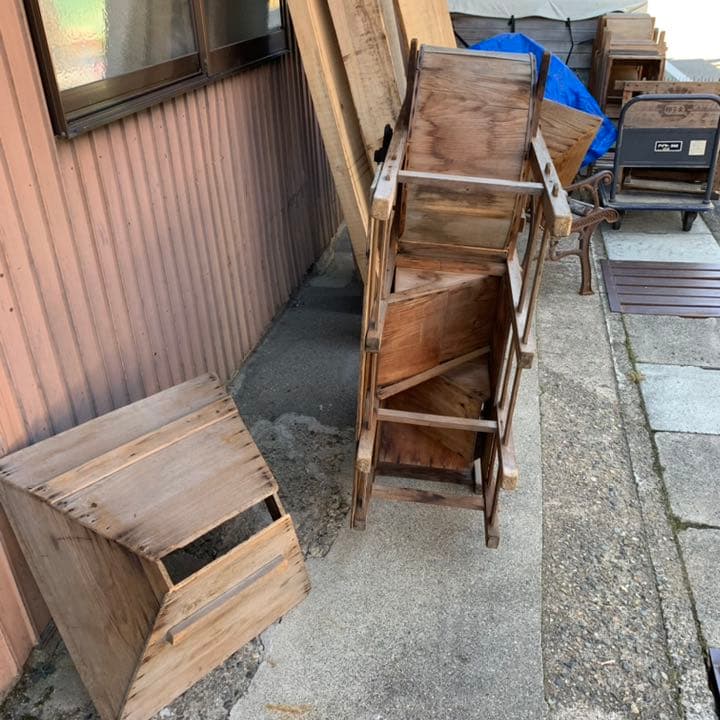 唐箕 木製の脱穀機 no.1 飛騨の農機具 - メルカリ