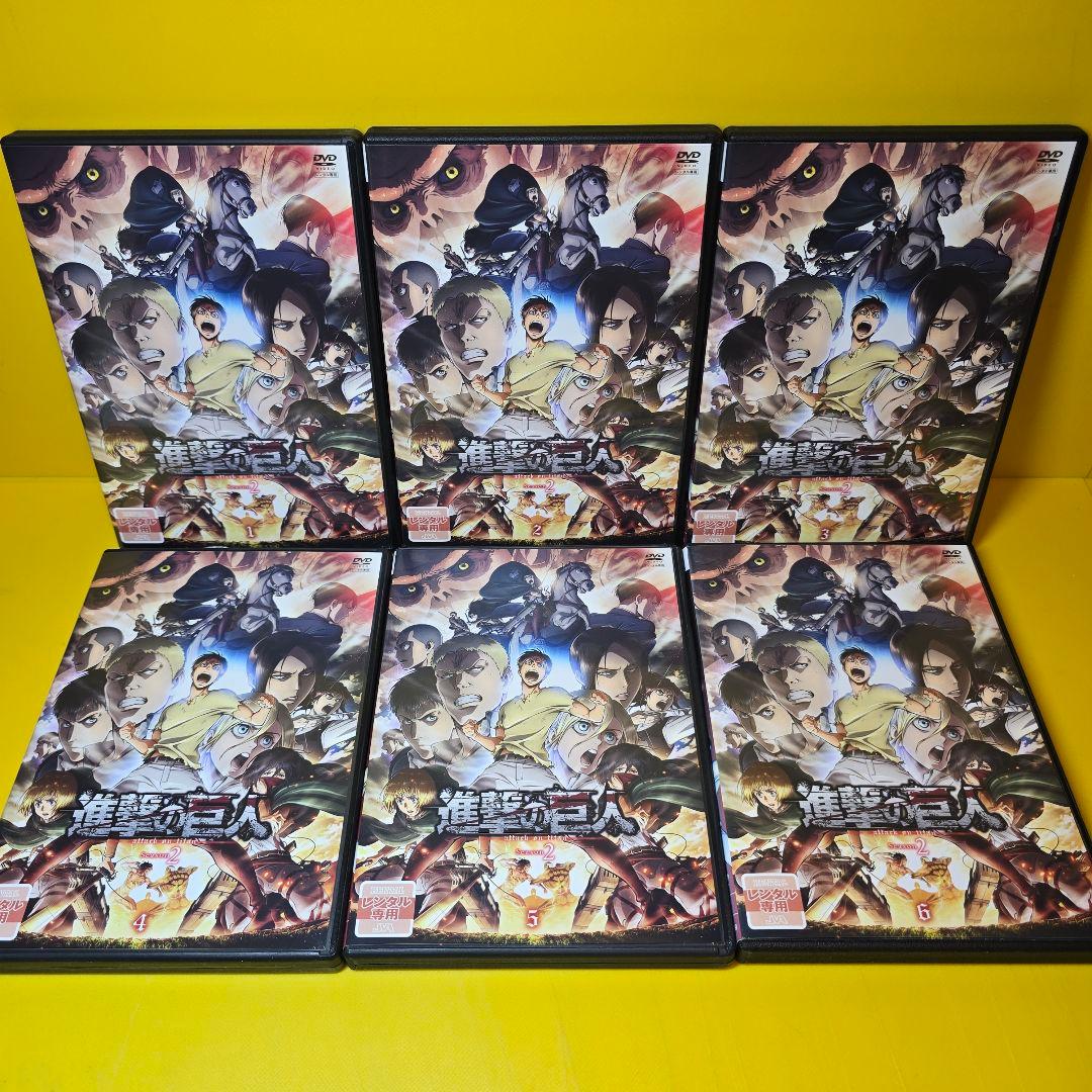 新品ケース交換済 進撃の巨人【1st～final/劇場版】DVD 全50巻セッ