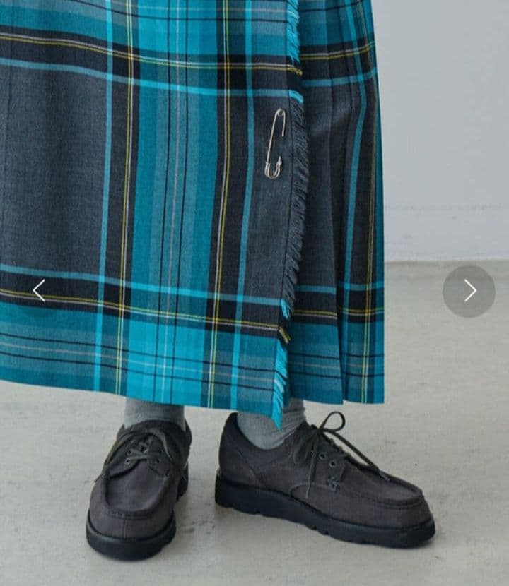 Marbot Bshop別注 モカシンシューズ ダークグレー 38 24.5cm