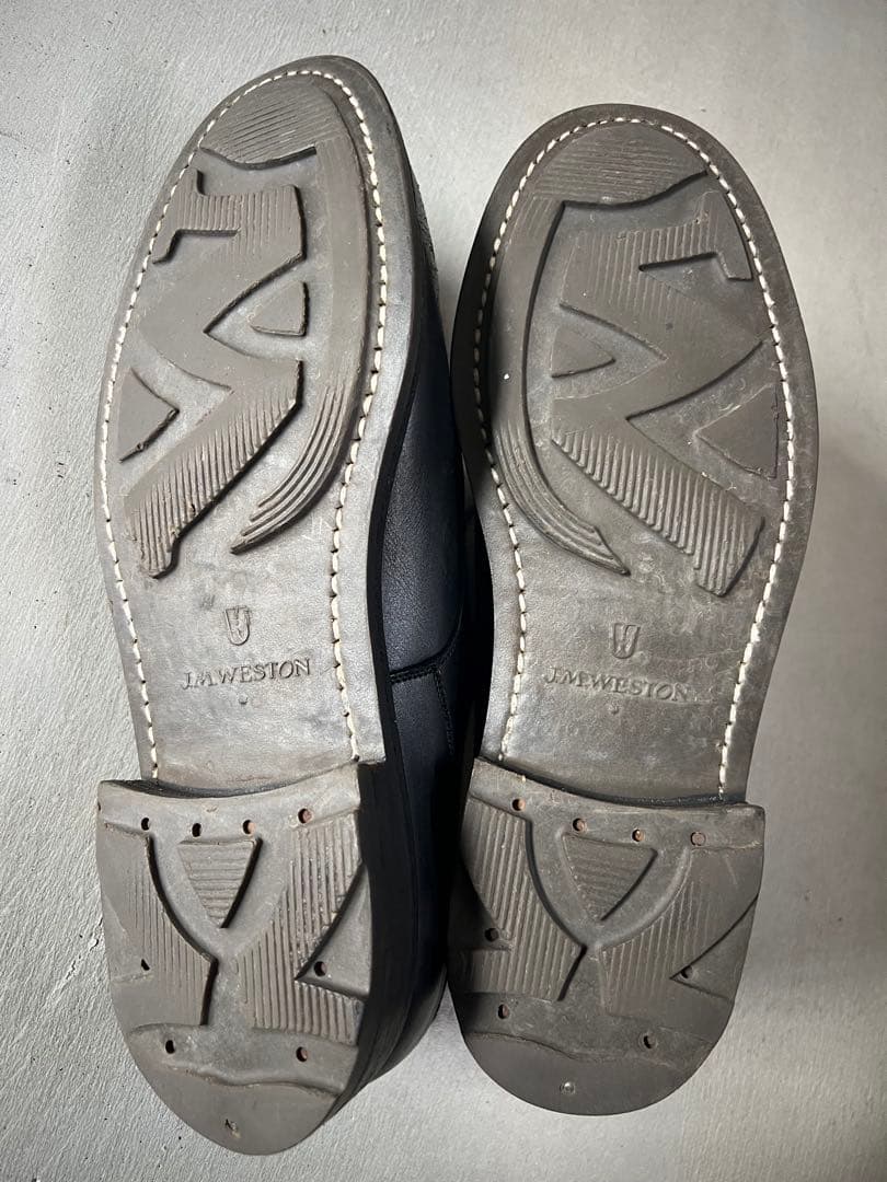 J.M. WESTON GOLF 7D ブラック 26.5cm シューツリー付き