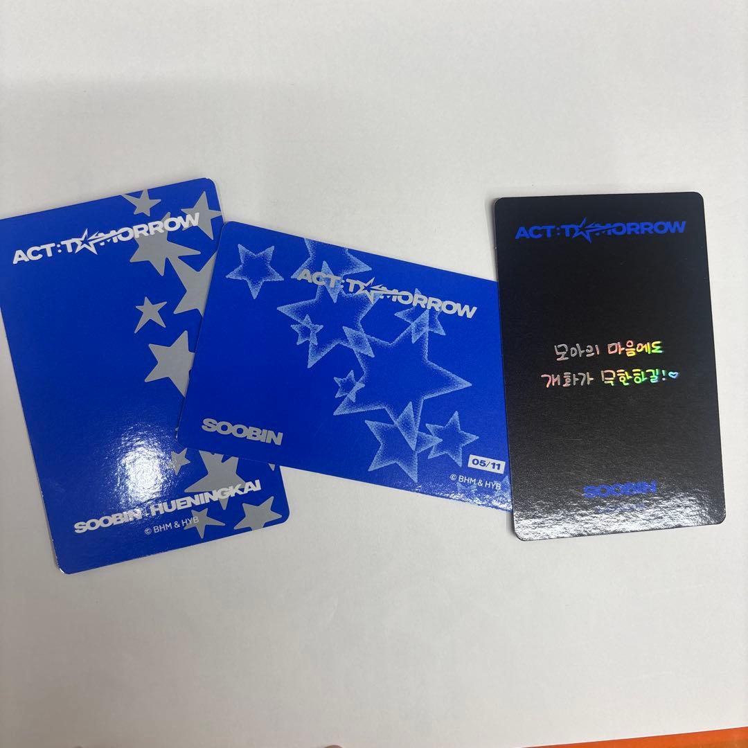 TXT ACT : TOMORROW ソウルコン トレカ スビン - メルカリ