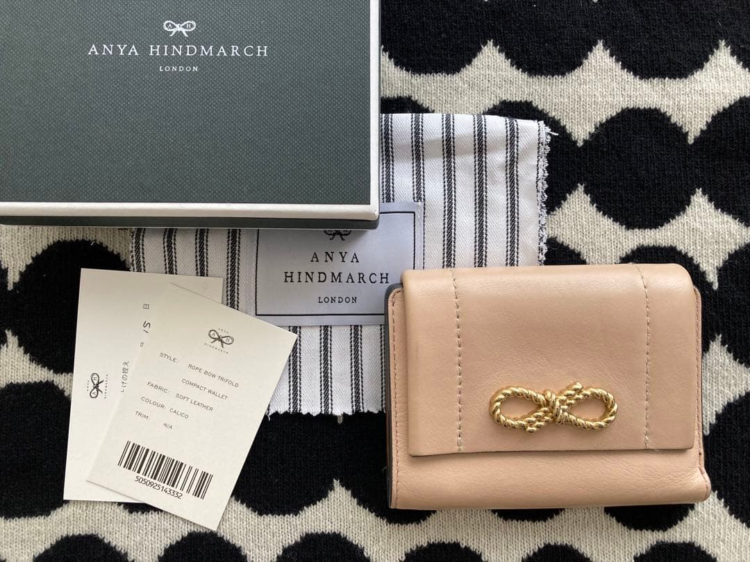アニヤハインドマーチ 財布 ROPE BOW TRIFOLD WALLET - メルカリ
