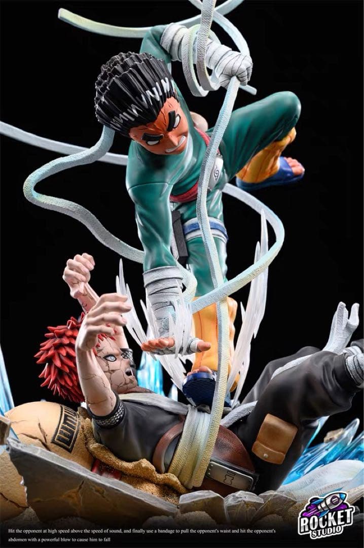 ナルト ロック・リー ガアラ フィギュア ガレージキット - メルカリ