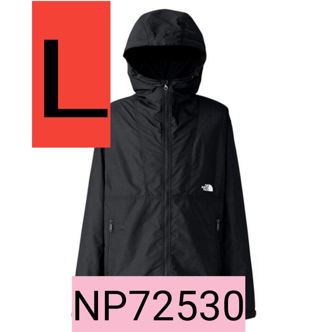 Lサイズ　NP72530　ノースフェイス コンパクトジャケット ブラック 公式】コンパクトジャケット（メンズ）｜ザ・ノース・フェイス公式ストア