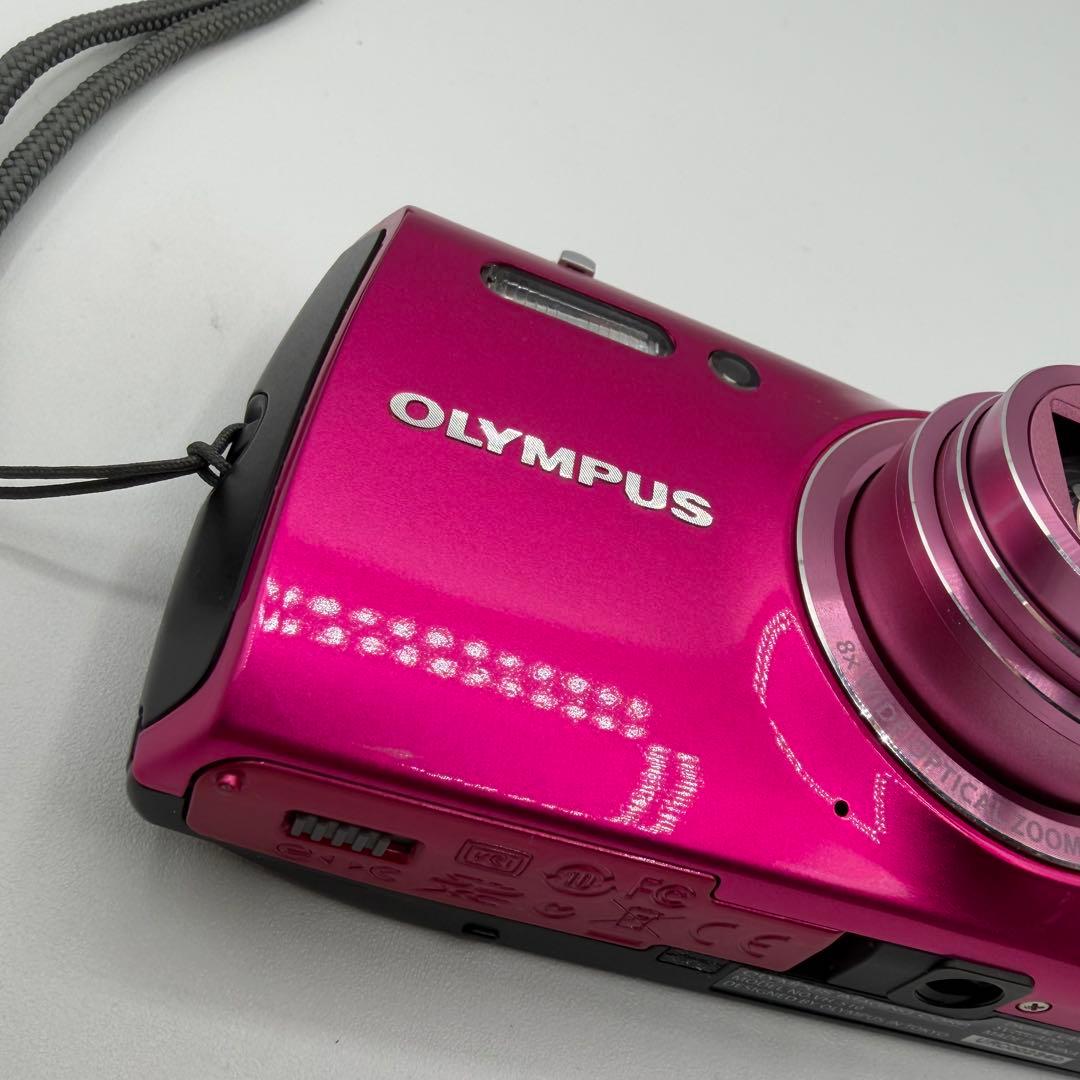 OLYMPUS オリンパス VH-510 コンデジ レトロ ピンク デジカメ - メルカリ