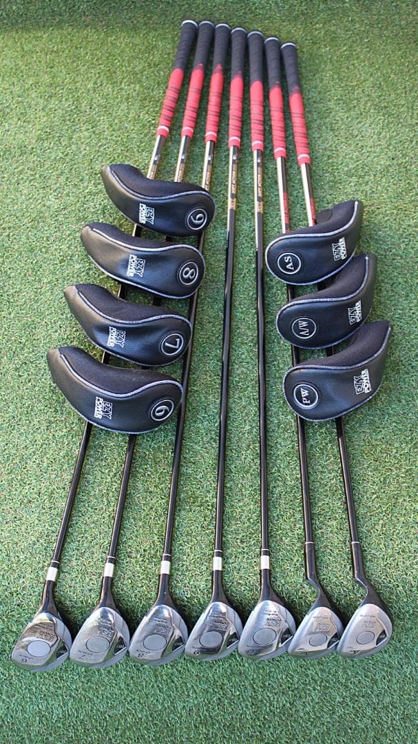 シニアゴルフ研究所 EZY POWER EDIT 6-AW（50°） 7本セット - クラブ最高