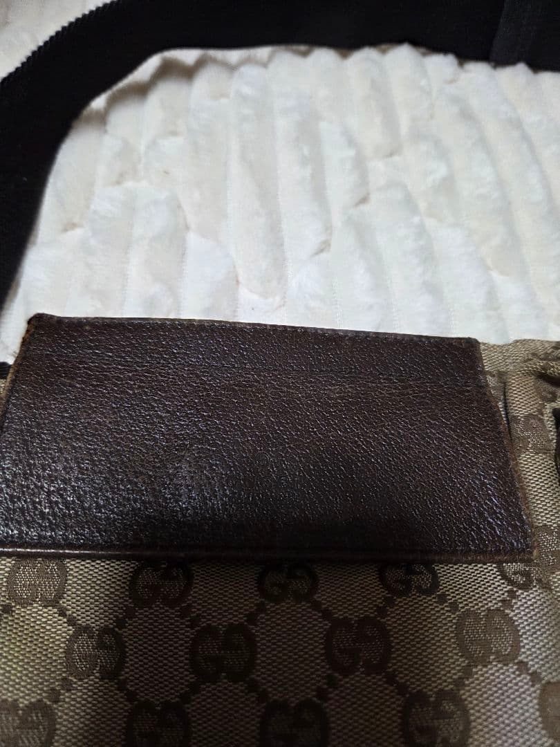 GUCCI ボディバッグ GGパターン ベージュ 5日まで！