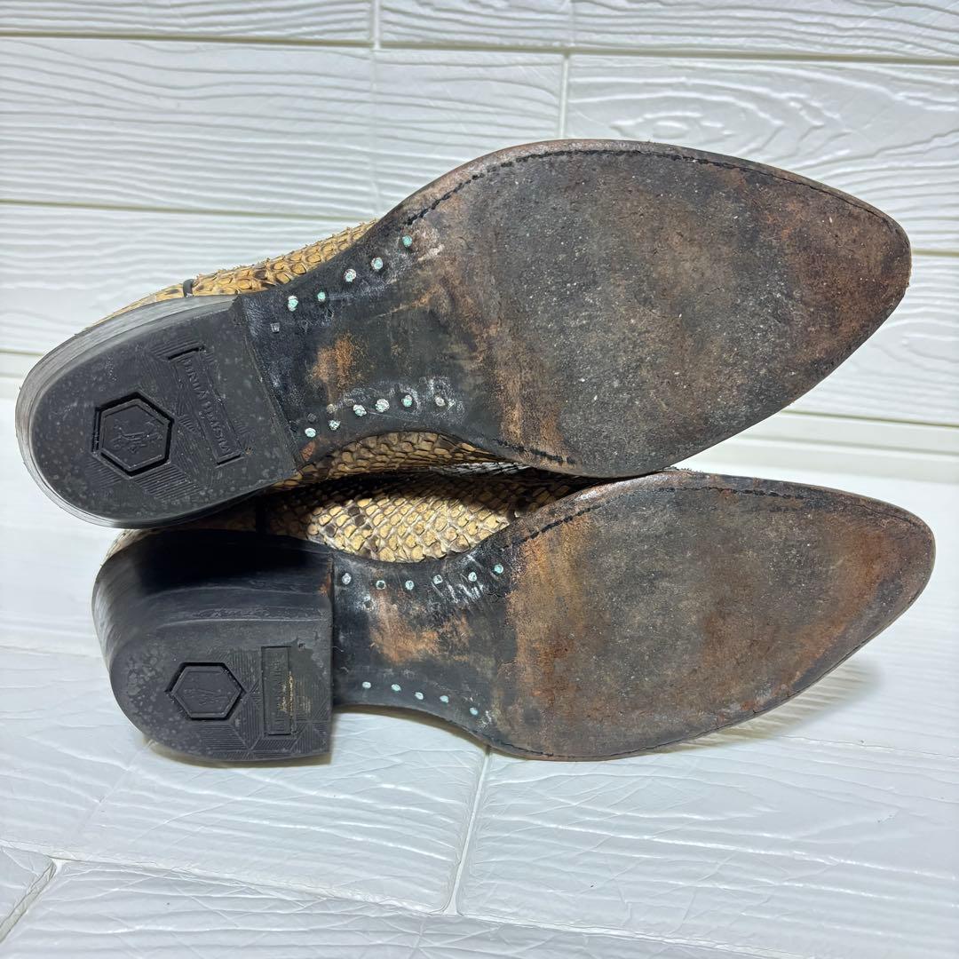 希少】Tony Lama ウエスタンブーツ パイソン 87055 US8 - メルカリ