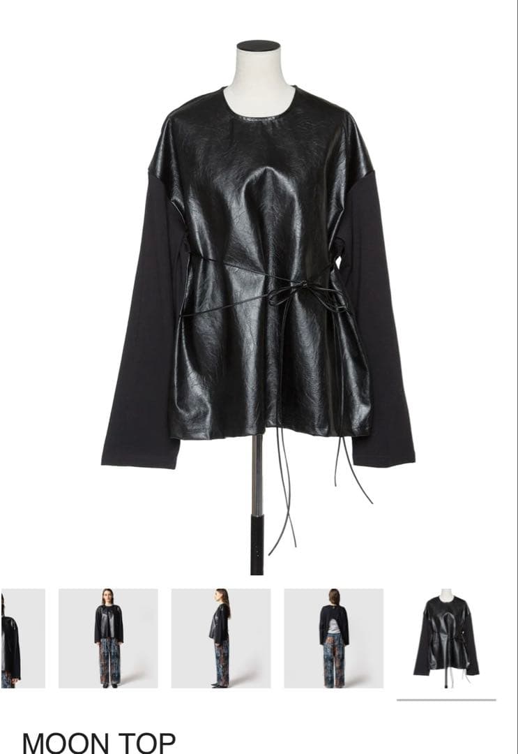 トップス Muller of yoshiokubo moon top MOON TOP｜muller of yoshiokubo(ミュラーオブヨシオクボ)公式通販