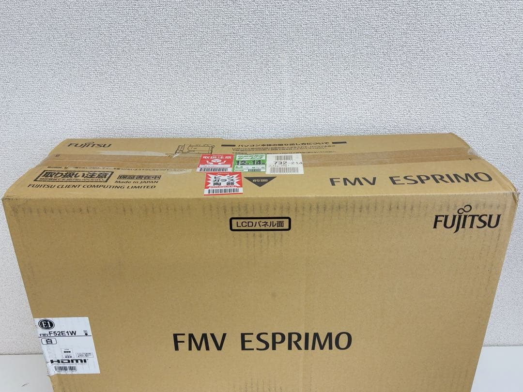 新品未開封 富士通 FMV 液晶一体型パソコンFMVF52E1WG - メルカリ