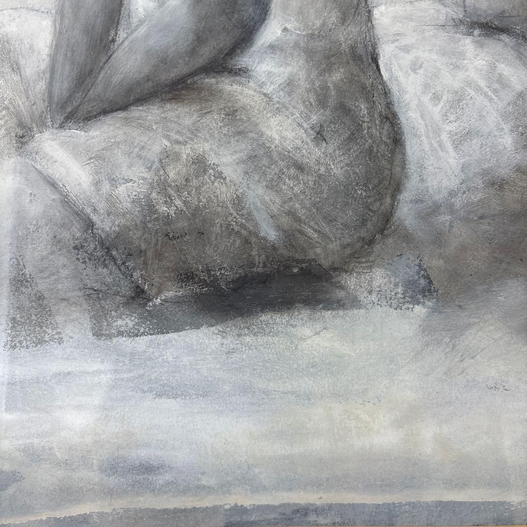 画家　串田都美雄氏　人物画