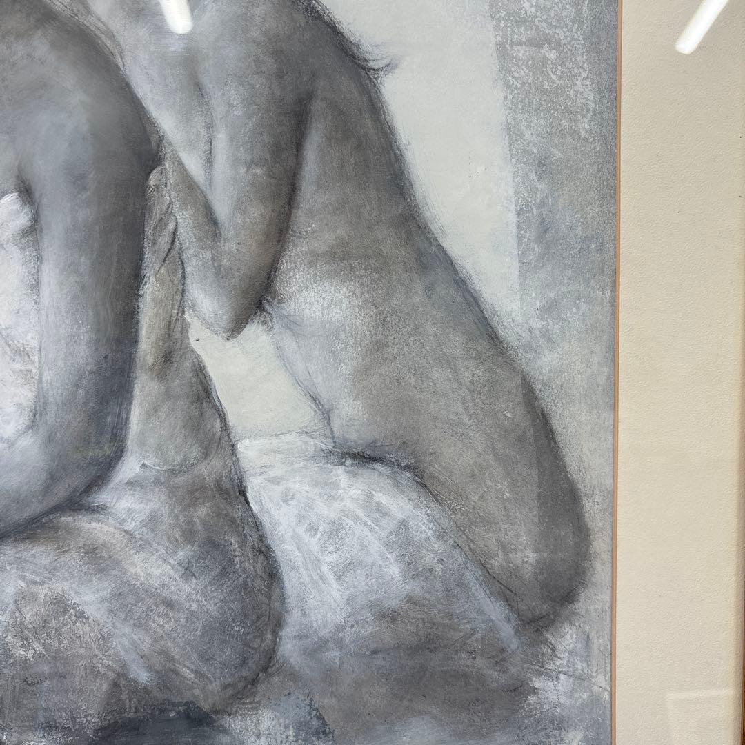 画家　串田都美雄氏　人物画