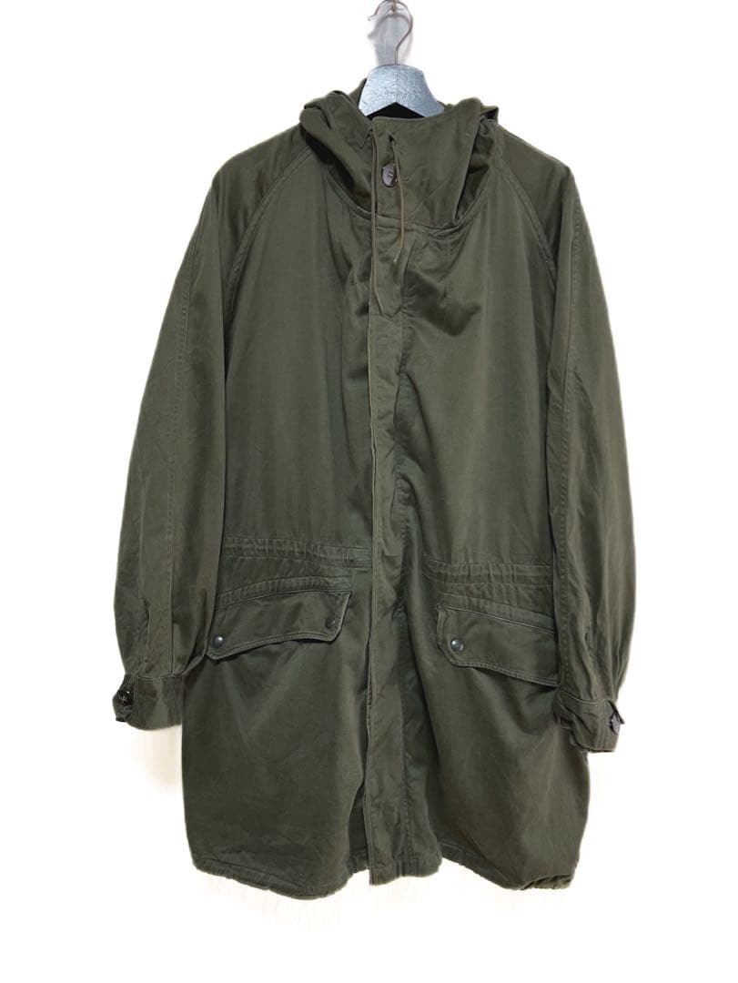 フランス軍 M64 ライナー付 モッズコート XL相当 フィールドパーカー フランス軍 M-64 パーカー ライナー付き オリーブ デッドストック
