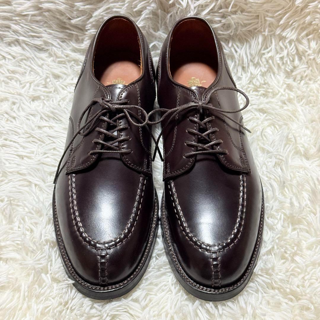 未使用✨オールデン コードバン ノルウィージャン US7 1/2 茶 2450