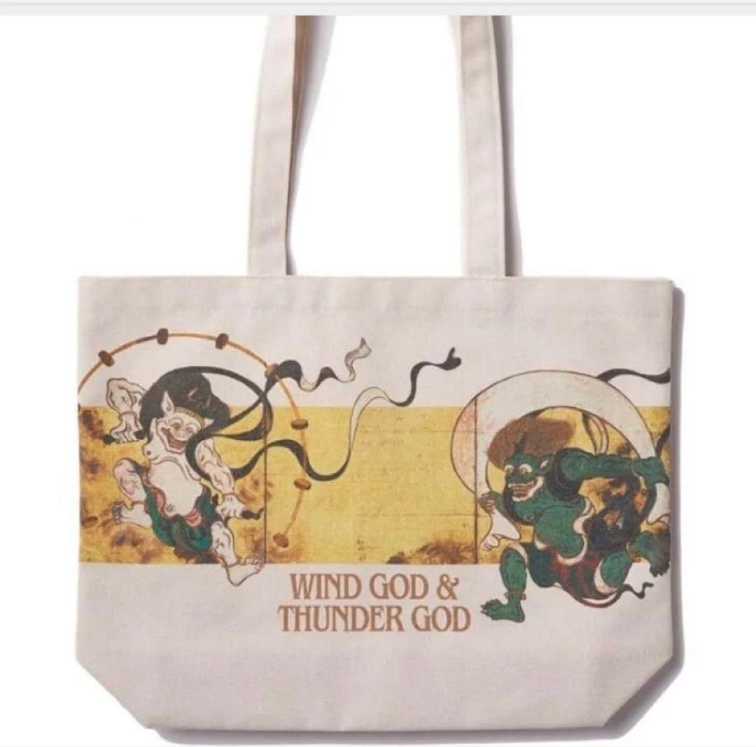 和楽2025年4.5月号特別付録 風神 雷神キャンバストートバッグ - メルカリ