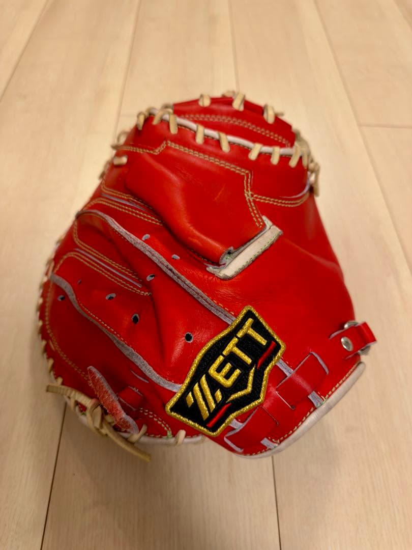 ZETT プロステイタス 軟式キャッチャーミット（小林モデル）ゴリスポ型付け 小林誠司モデルのグローブ型付け方法 | ゴリラスポーツ | TikTok