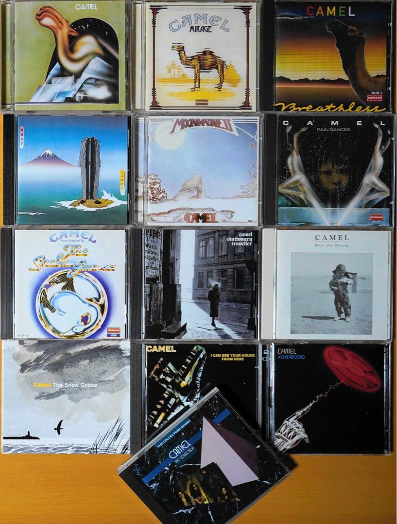 Camel CD まとめ Camel（キャメル）｜『Air Born: The MCA & Decca Years 1973-1984