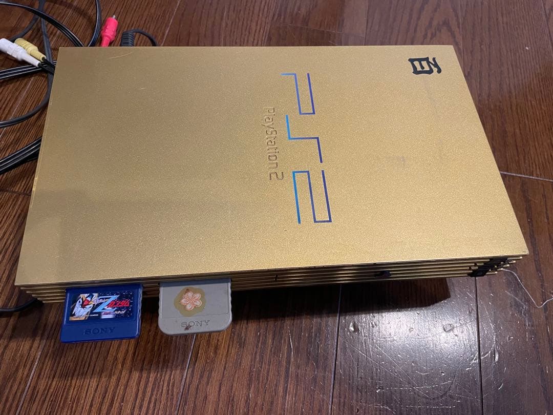 PS2 機動戦士Zガンダム百式ゴールド プレステ2 本体のみ PlayStation 2 PS2 Mobile Suit Z Gundam Hyakushiki Gold Pack 2