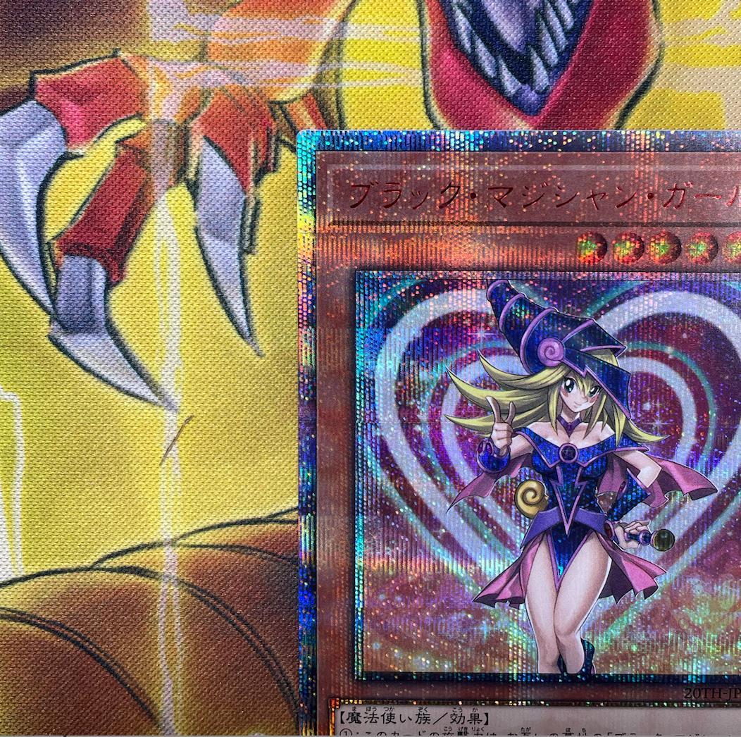 傷あり】ブラック・マジシャン・ガール 20thシク 20TH-JPC55 - メルカリ