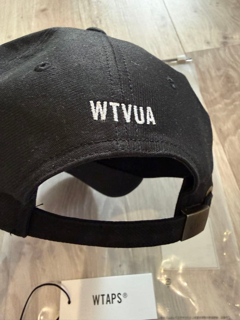WTAPS ブラック キャップ T-6M 02 - メルカリ