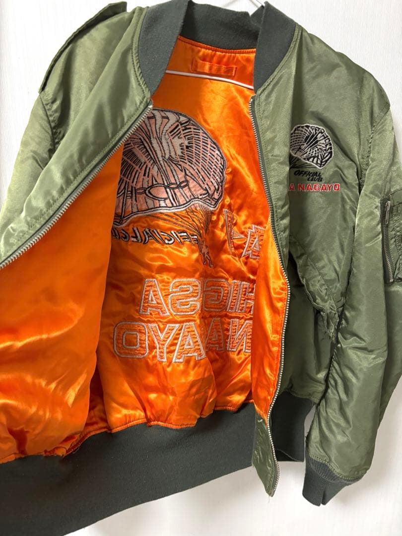 長与千種 フライトジャケット アウター ma1 - メルカリ